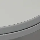 Masă rotundă clasică din lemn masiv de măslin Viadurini