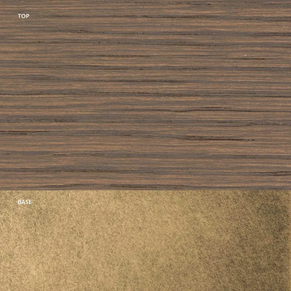 Masa de Sufragerie cu Structura din Stejar Innodat Made in Italy - Giusy Viadurini