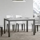Masa de design cu blat din lemn extensibila pana la 440 cm Made in Italy - Foxy Viadurini