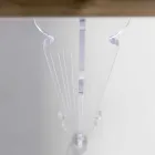 Design de masă din lemn de brad și plexiglas fabricat în Italia, Castro Viadurini