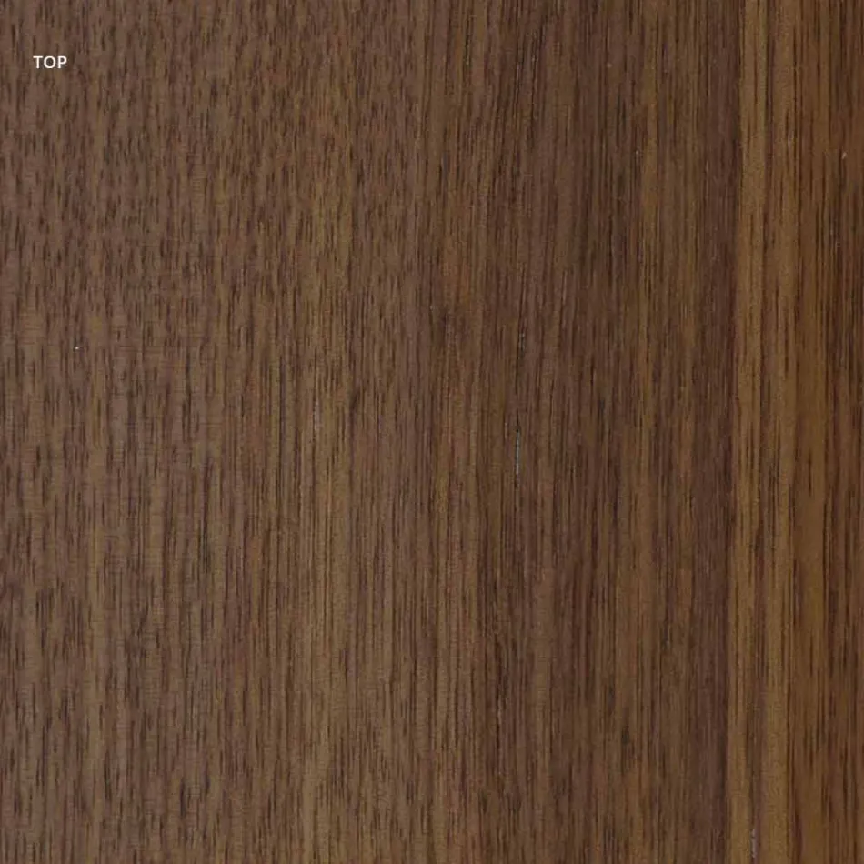 Design modern cu suport din lemn și bază metalică, Esperia Viadurini