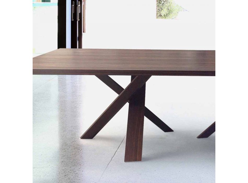 Design modern de lemn 240x120cm realizat în Italia Tree Viadurini