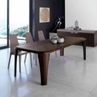 Design modern de masă din lemn realizat manual în Italia Lemn Viadurini