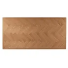 Masă fixă 180x90 cm din stejar și bază de fier - Lega Viadurini