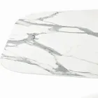 Masă fixă tip butoi cu blat laminat Made in Italy - Settimmio Viadurini