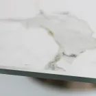 Masa Fixa cu Baza Otel si Blat Ceramic Made in Italy - Pantaloni Viadurini