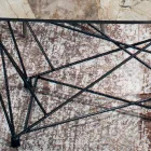 Masă fixă cu blat din ceramică și bază din oțel Made in Italy - Ezzellino Viadurini