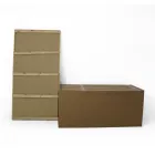 Masa fixa de sufragerie din ceramica Emperador lustruita Made in Italy - Nord Viadurini