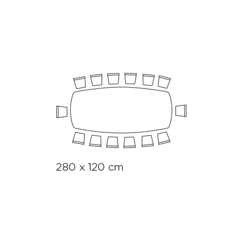 Masa Fixa din Ceramica Amazonite Lustruita Made in Italy - Grotta Viadurini
