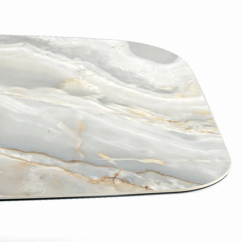 Masa fixa din ceramica in diferite finisaje si dimensiuni Made in Italy - Grotta Viadurini