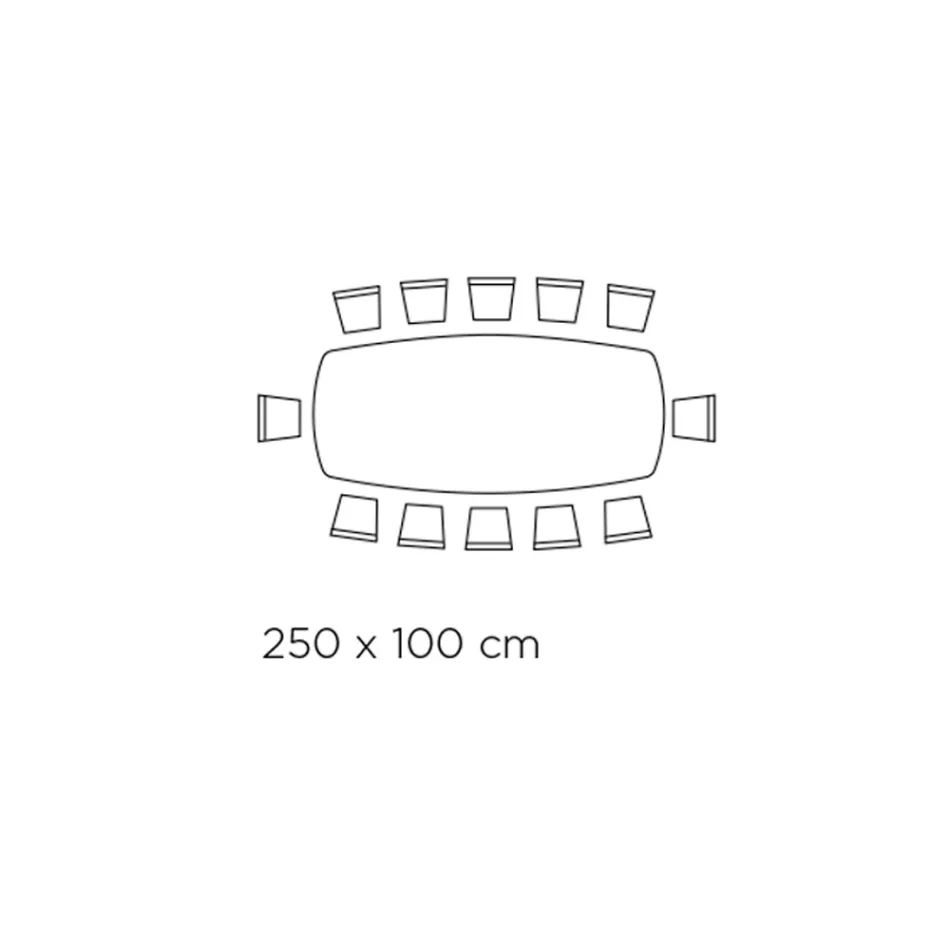 Masa din ceramica neagra greaca lustruita fabricata in Italia - Grotta Viadurini