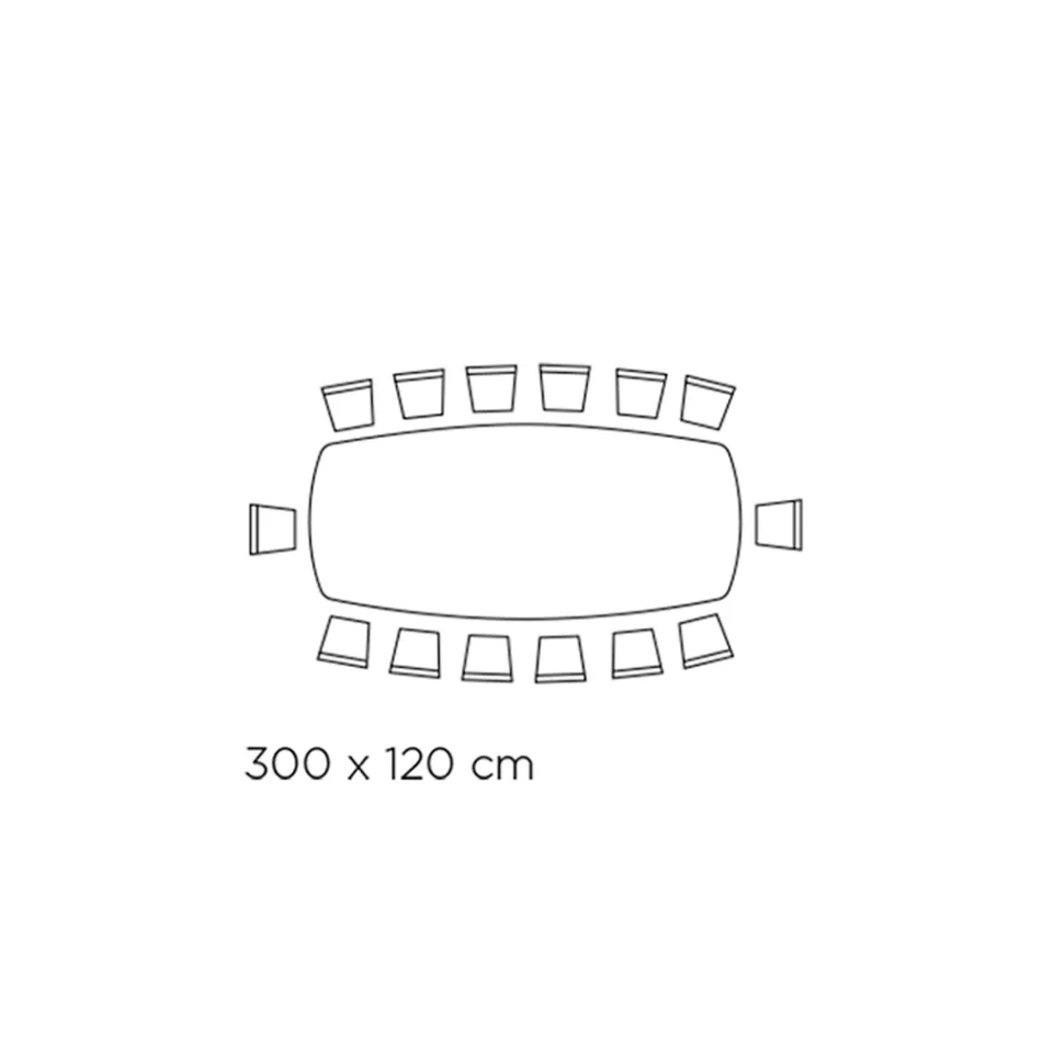 Masa din ceramica neagra greaca lustruita fabricata in Italia - Grotta Viadurini
