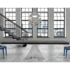 Masa moderna din lemn extensibila pana la 300 cm Made in Italy - Dalmatian Viadurini