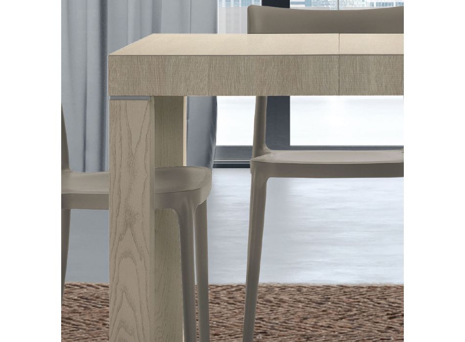 Masa din lemn laminat extensibila pana la 470 cm Made in Italy – Gordito Viadurini