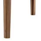 Grilli York, masă modernă din lemn masiv din Italia Viadurini