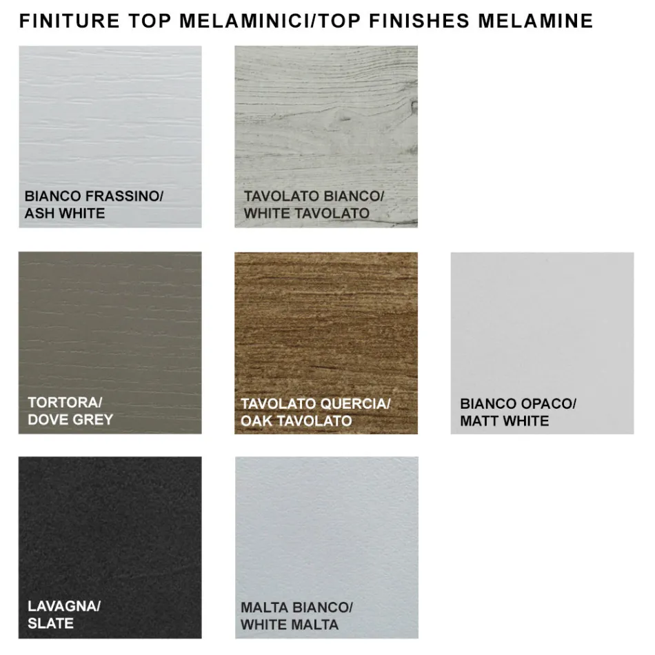 Masa extensibila din lemn melaminat pana la 470 cm Made in Italy – Gordito Viadurini