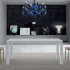 Masa extensibila din lemn melaminat pana la 470 cm Made in Italy – Gordito Viadurini