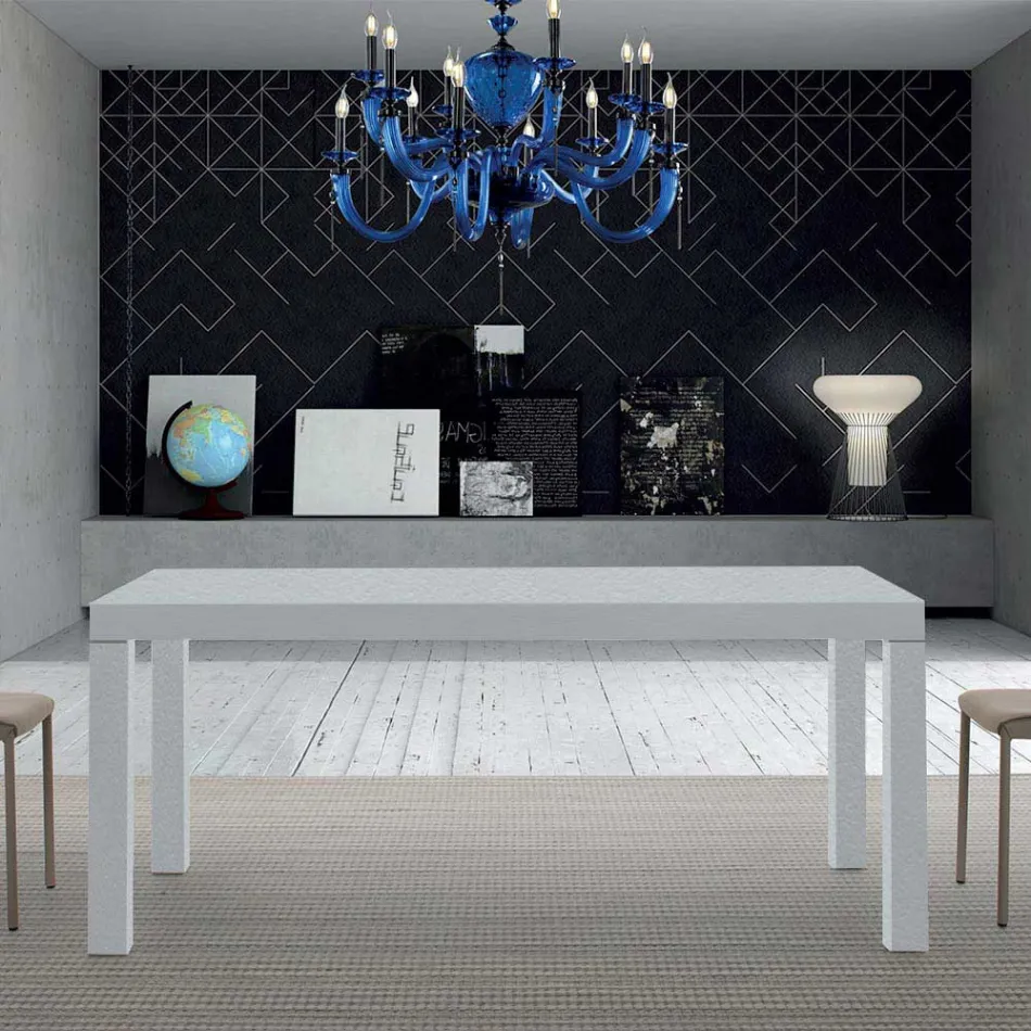 Masa extensibila din lemn melaminat pana la 470 cm Made in Italy – Gordito Viadurini