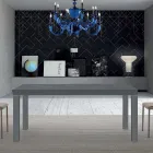 Masa extensibila din lemn melaminat pana la 470 cm Made in Italy – Gordito Viadurini