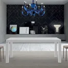 Masa extensibila din lemn melaminat pana la 470 cm Made in Italy – Gordito Viadurini