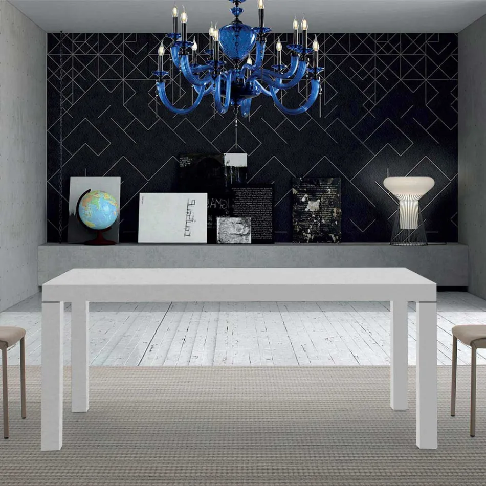 Masa extensibila din lemn melaminat pana la 470 cm Made in Italy – Gordito Viadurini