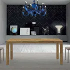 Masa extensibila din lemn melaminat pana la 470 cm Made in Italy – Gordito Viadurini