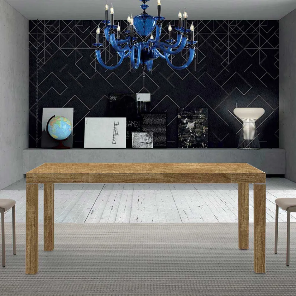 Masa extensibila din lemn melaminat pana la 470 cm Made in Italy – Gordito Viadurini