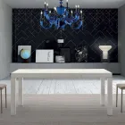 Masa extensibila din lemn melaminat pana la 470 cm Made in Italy – Gordito Viadurini