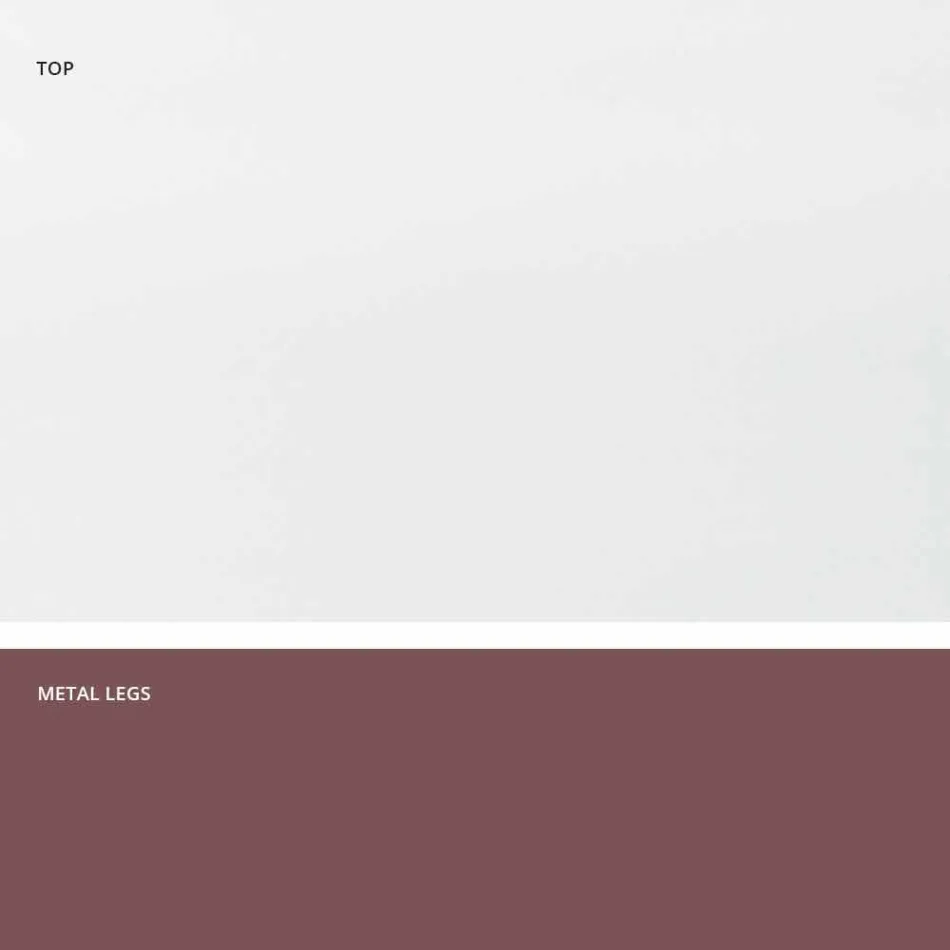 Design modern de masă de sticlă din Italia, Mitia Viadurini