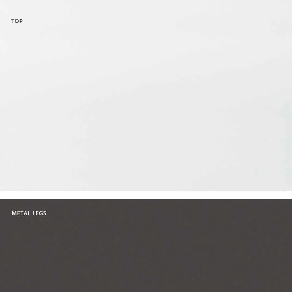 Design modern de masă de sticlă din Italia, Mitia Viadurini