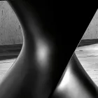 Tavă din sticlă masivă de design modern produsă în Italia, Clark Viadurini