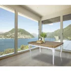 Masă de interior extensibilă din brad cu colțuri modelate Made in Italy - Faramir Viadurini