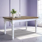 Masa de living extensibila din brad nordic Made in Italy - Benidorm Viadurini