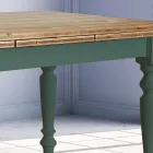 Masa de living extensibila din brad nordic Made in Italy - Benidorm Viadurini