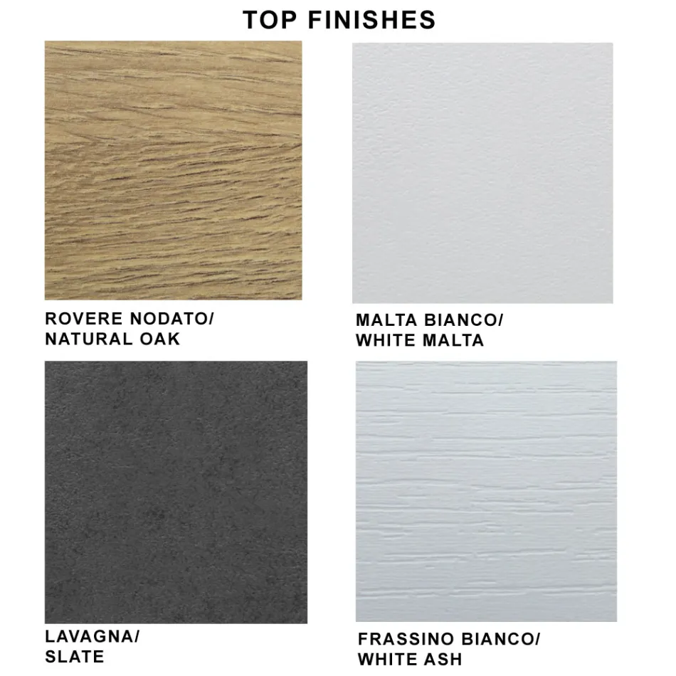 Masa moderna extensibila pana la 300 cm din laminat si sticla Made in Italy - Tear Viadurini