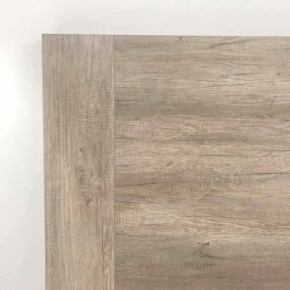 Masă extensibilă modernă Până la 260/280 cm în lemn și metal - Teramo Viadurini