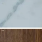 Masă modernă cu gresie din marmură cu efect din Italia, Adrano Viadurini