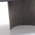 Masă modernă cu gresie din marmură cu efect din Italia, Adrano Viadurini