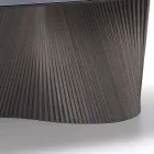 Masă modernă cu gresie din marmură cu efect din Italia, Adrano Viadurini