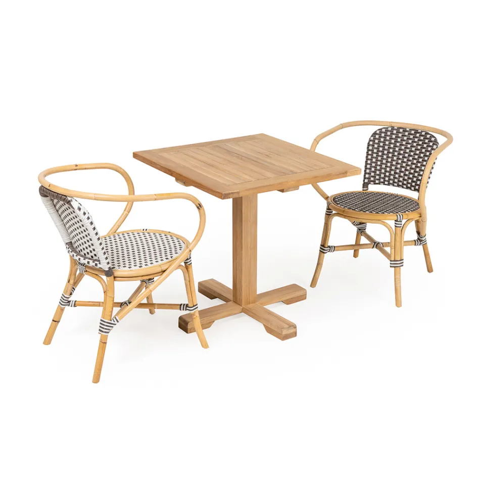 Masa de exterior cu picior central de diferite dimensiuni - Yggdrasil Viadurini