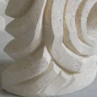 masa ovala petra cu un design modern Furii cristal Viadurini