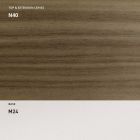 Masa de Sufragerie Extensibila 190 cm Metal si Lemn Made in Italy - Euclidian Viadurini