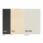 Masă extensibilă de masă din ceramică până la 2,8 m Fabricat în Italia - Paoluccio Viadurini