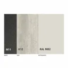 Masă extensibilă de masă din ceramică până la 2,8 m Fabricat în Italia - Paoluccio Viadurini