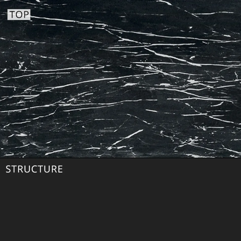 Masa de Sufragerie de Gradina din Aluminiu si Hpl sau Gres, Finisaje Diverse - Filomena Viadurini