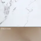 Masa de Sufragerie de Gradina din Aluminiu si Hpl sau Gres, Finisaje Diverse - Filomena Viadurini