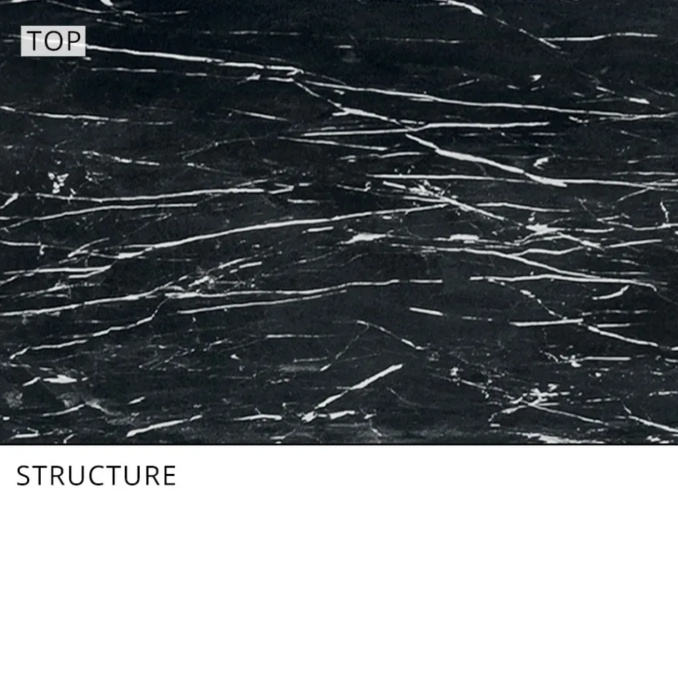 Masa de Sufragerie de Gradina din Aluminiu si Hpl sau Gres, Finisaje Diverse - Filomena Viadurini