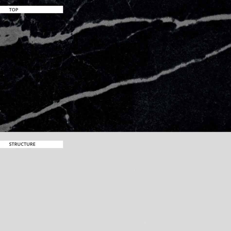 Blat de masă de grădină din gresie porțelanată Made in Italy - Tarik Viadurini