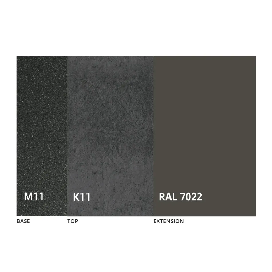 Masa rotunda de sufragerie cu blat extensibil pana la 180 cm Made in Italy - Muschio Viadurini