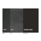 Masa rotunda extensibila pana la 270 cm din ceramica Made in Italy - Muschio Viadurini